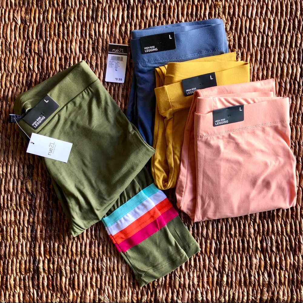 High Rise Leggings - Lot of 4